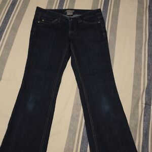 Ann Taylor Midnight Blue Wide Leg Jeans